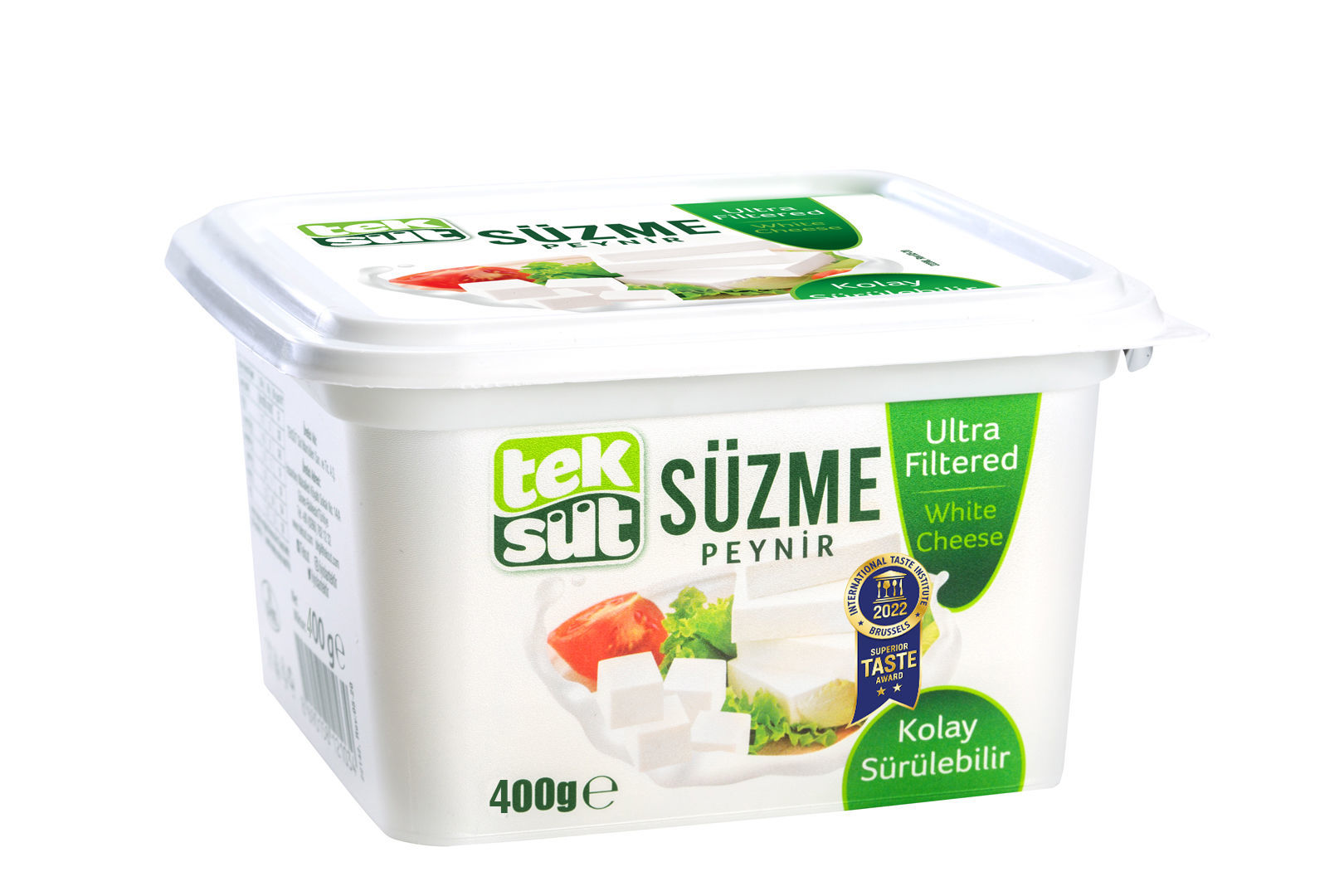 Teksüt Süzme Beyaz Peynir 400 Gr
