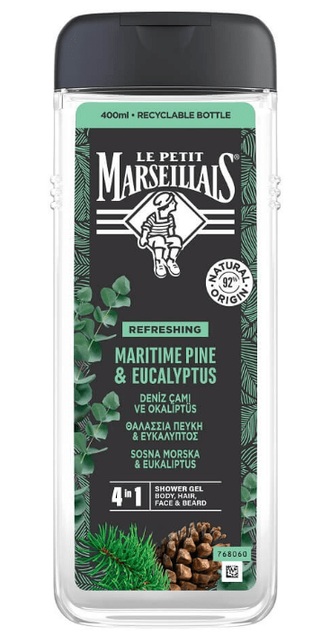 Le Petit Marseillais Lpm Men Deniz Çamı&Okaliptus Duş Jeli 400 Ml