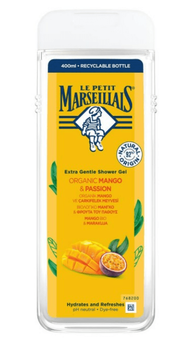 Le Petit Marseillais Lpm Organik Mango&Çarkıfelek Meyvesi  Duş Jeli 400 Ml