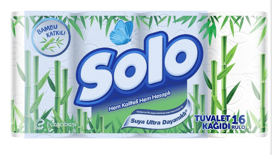 Solo Bambu Tuvalet Kağıdı 16 Adet