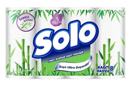 Solo Bambu Havlu Kağıt 8'li