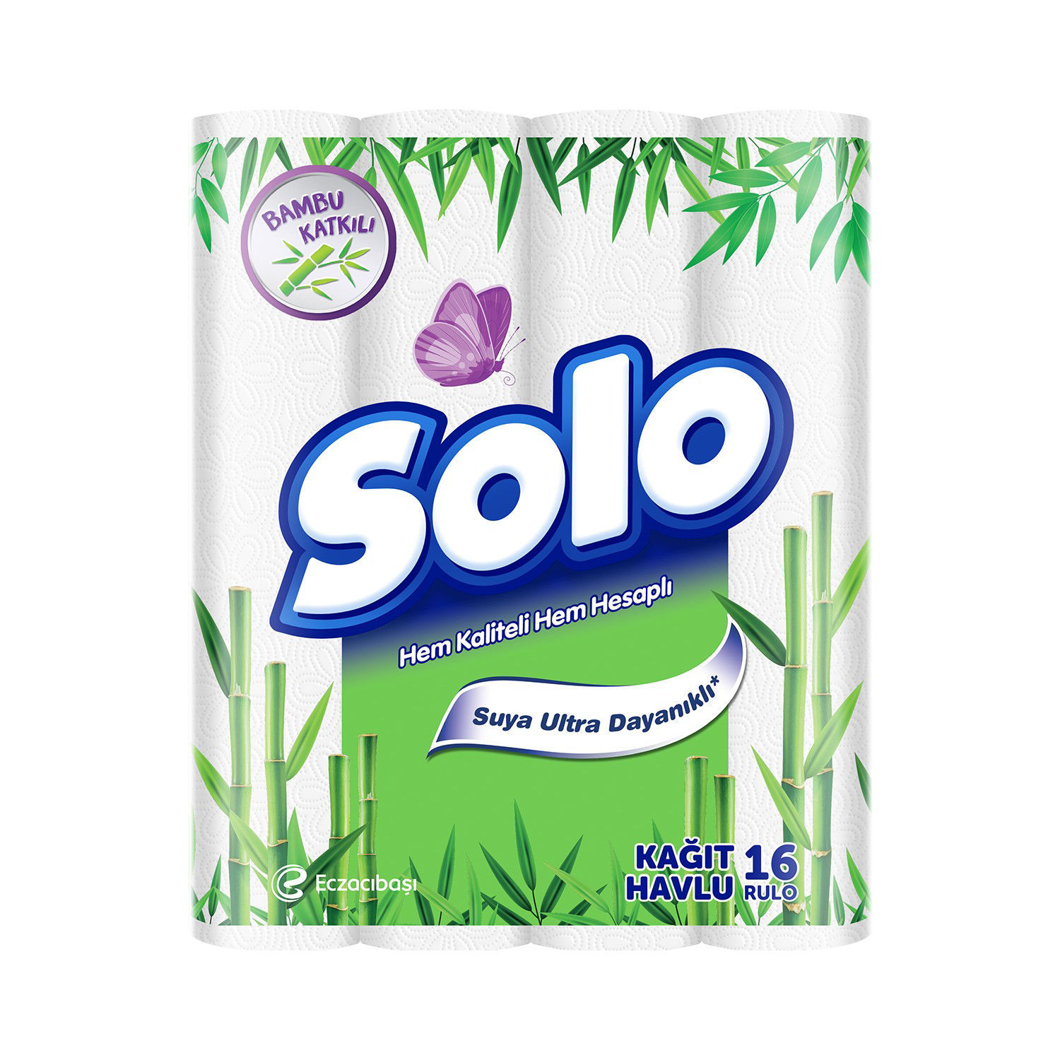 Solo Bambu Kağı havlu 16'lı