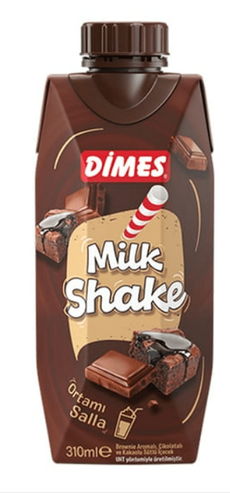 Dimes Fıstık&Brownili Çikolatalı Milkshake 310 ML