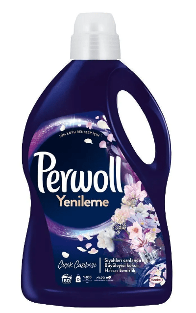 Perwoll Çiçek Cazibesi Tüm Renkler İçin Sıvı Çamaşır Deterjanı 2,75 lt