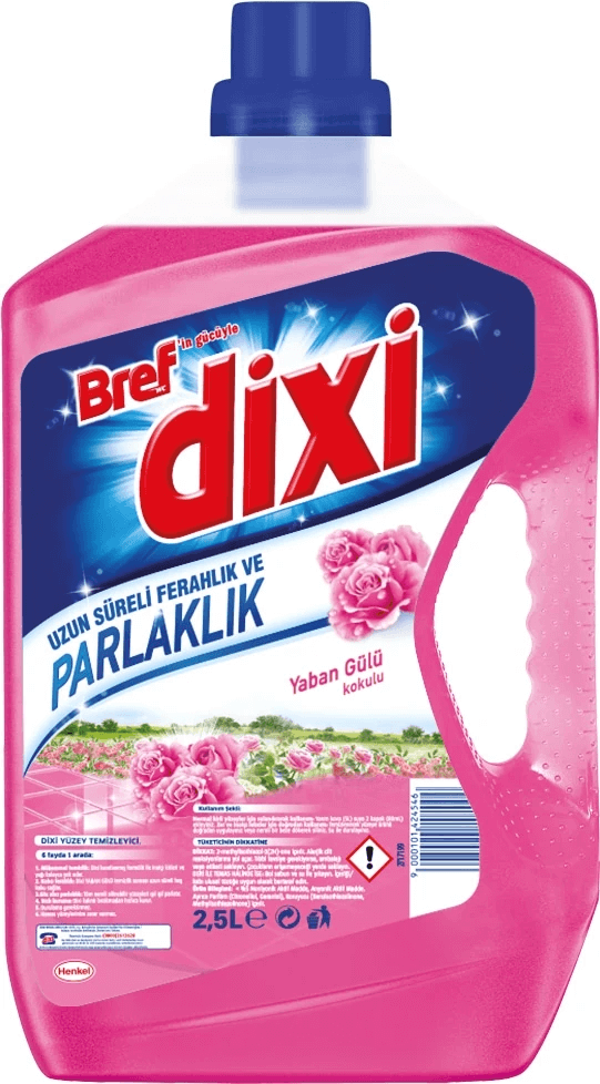 Bref Dixi Yaban Gülü Kokulu Yüzey Temizleyici 2.5 lt