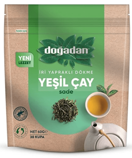 Doğadan Yeşil Çay 60 Gr.