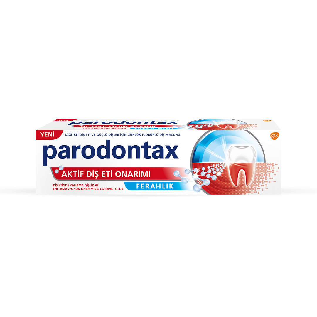 Paradontax Aktif Diş Eti Onarım Ferahlık 75 ML