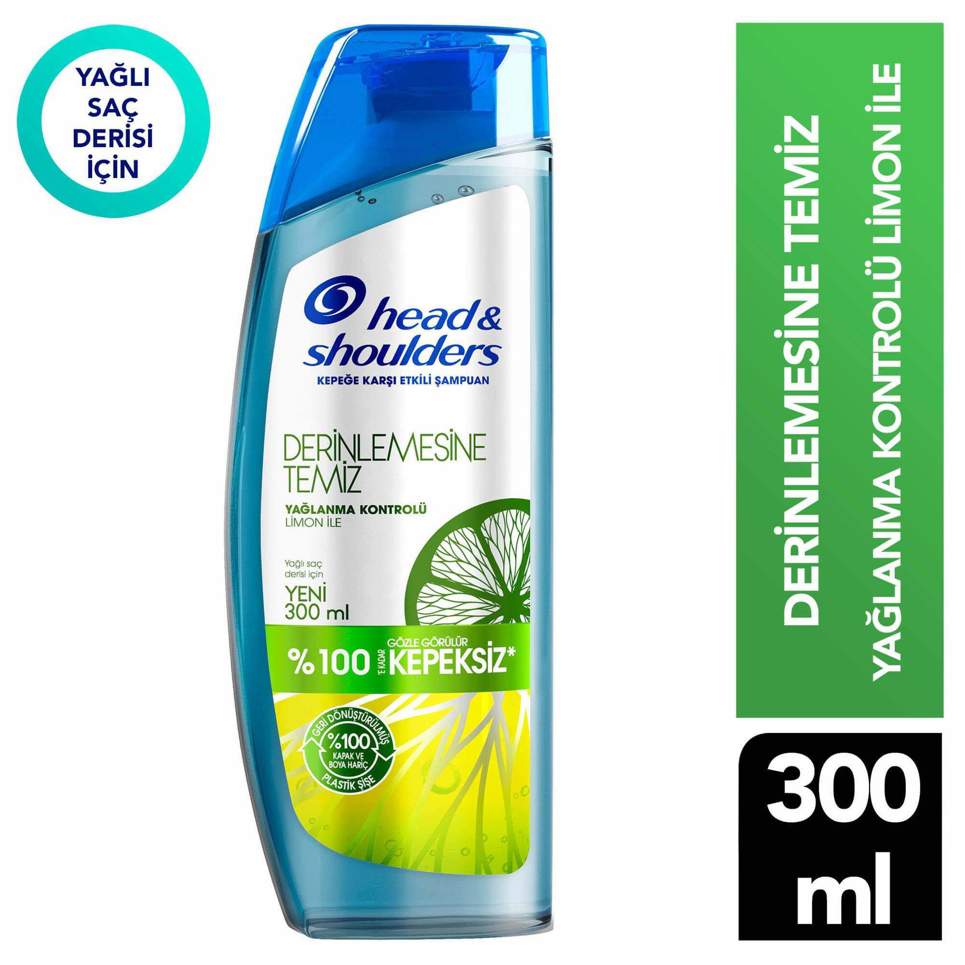 Head&Shoulders Derinlemesine Temiz Yağlanma Kontrolü Limon 300ML
