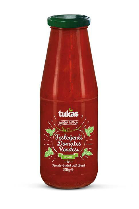 Tukaş Fesleğenli Domates Rendesi 700 Gr
