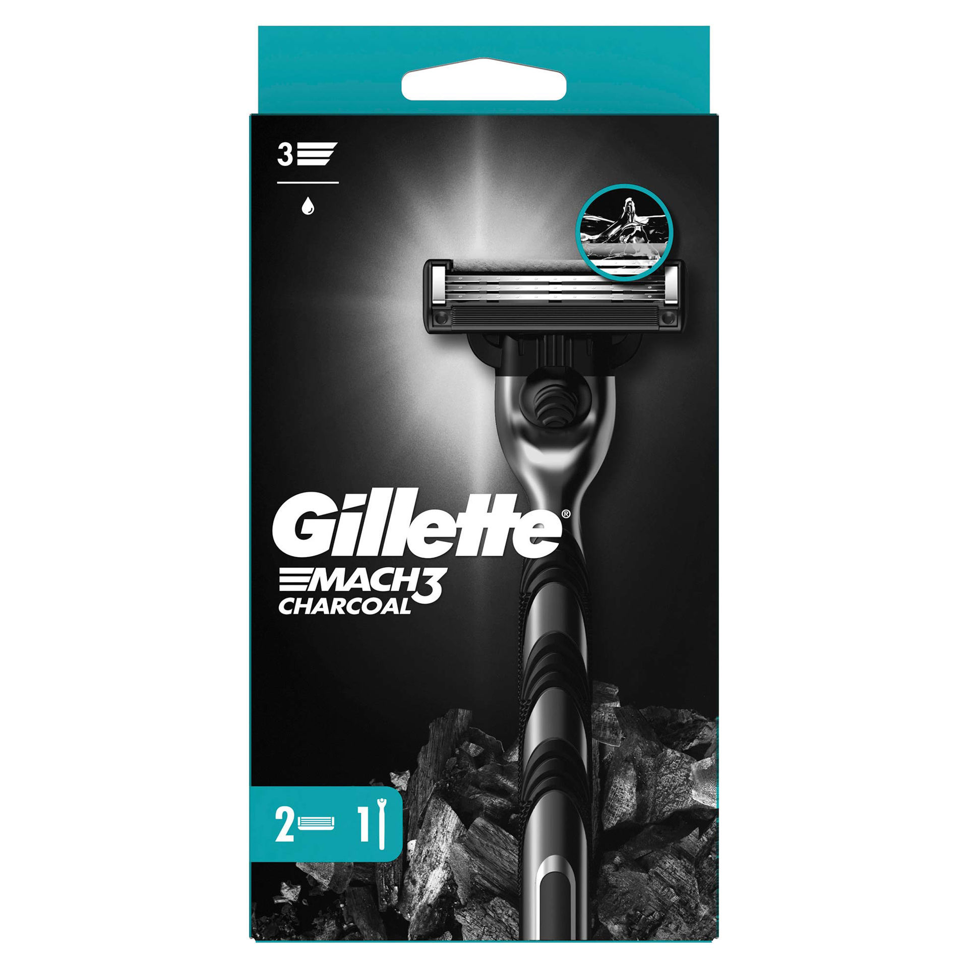 Gillette Mach 3 Charcoal