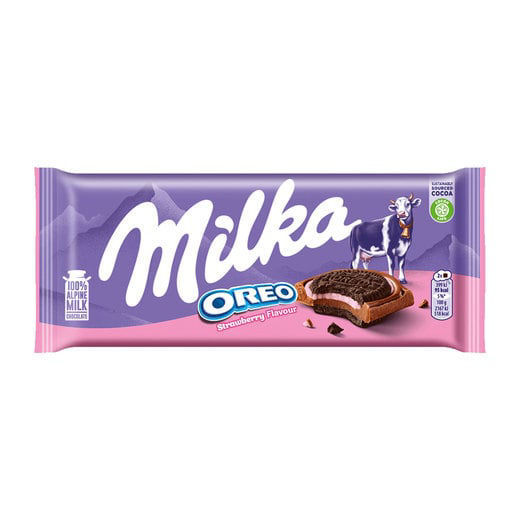 Milka Oreo Çilek Tablet Çikolata 92 Gr