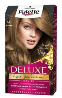 Palette Deluxe 7-0 Kumral Saç Boyası