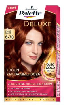 Palette DELUXE 6-70 Kahve Bakır Saç Boyası