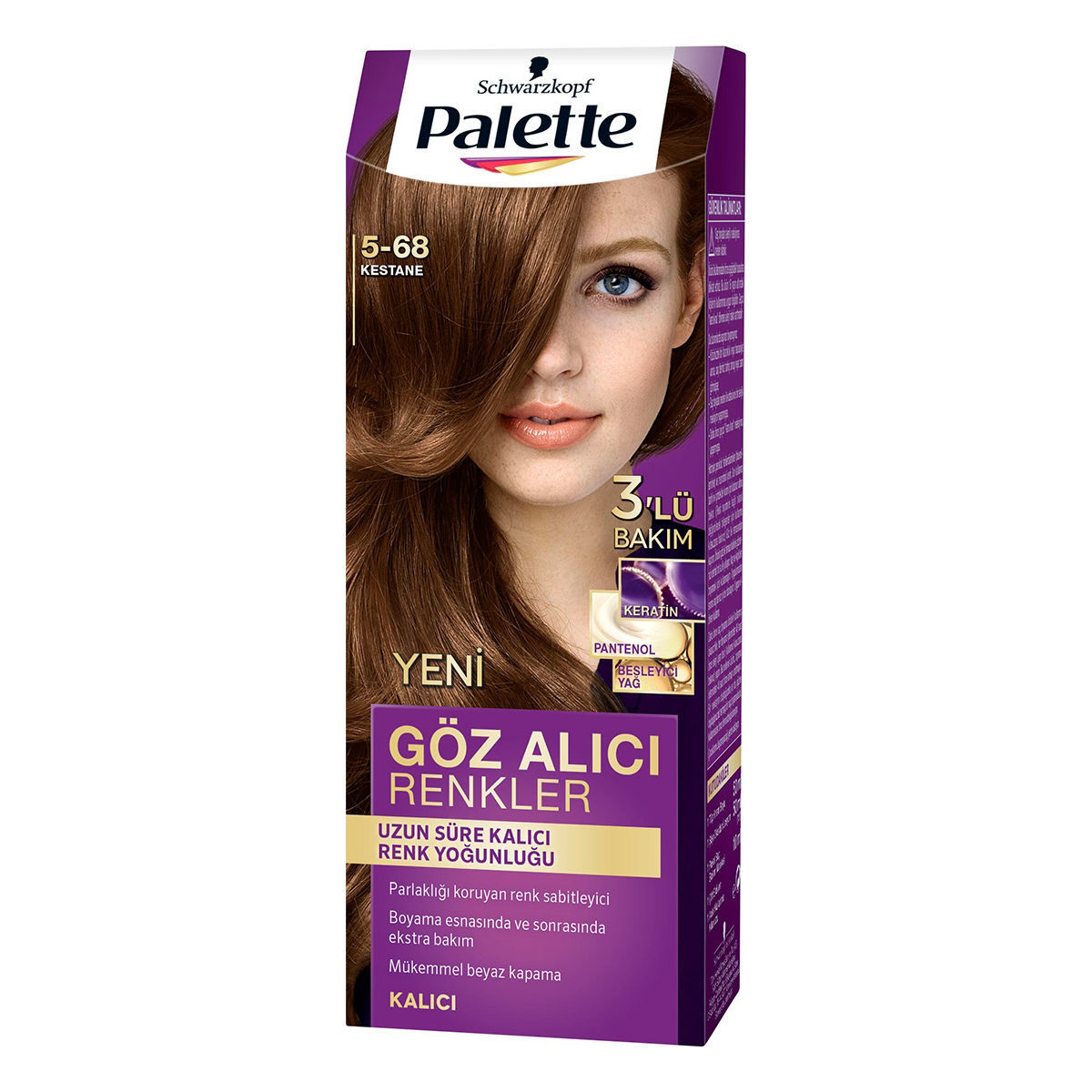 Palette Göz Alıcı Renkler 5-68 Kestane Saç Boyası