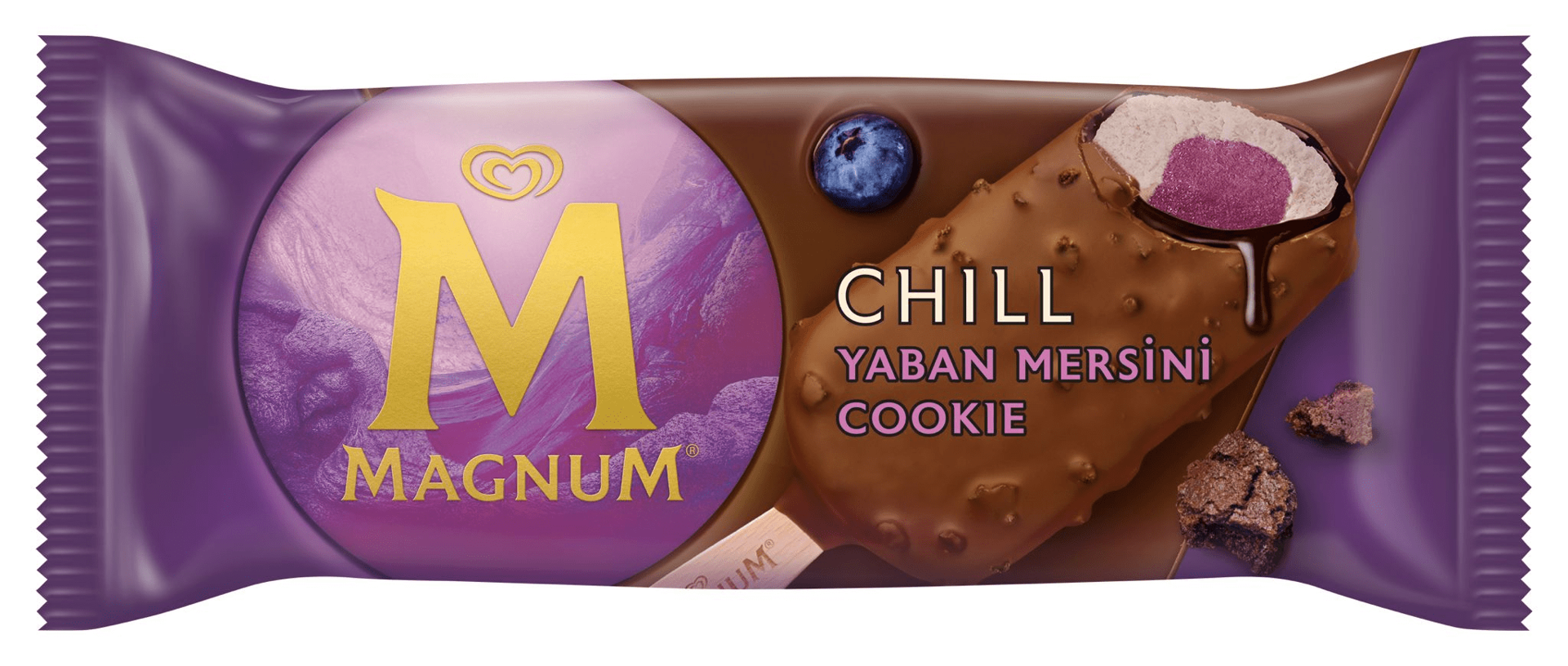Algida Magnum Chill Yaban Mersini Cookie Dondurma 85 Ml