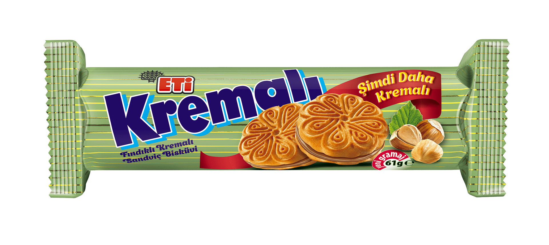 Eti Kremalı Fındıklı Bisküvi 61 Gr