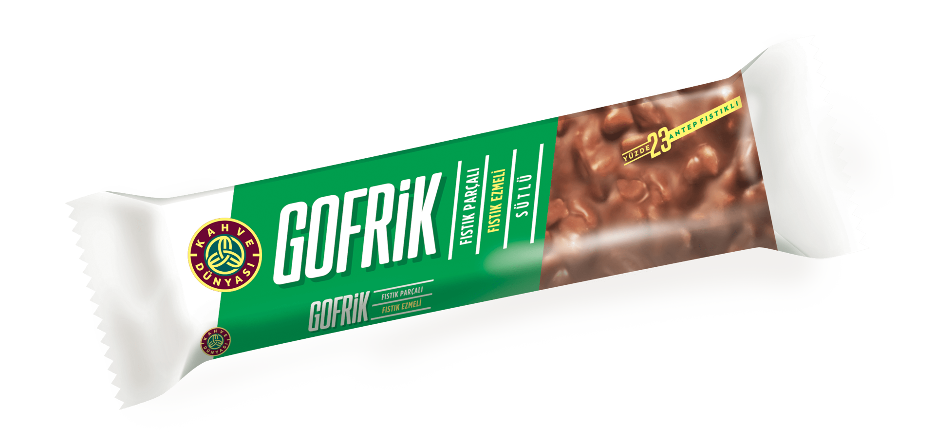Kahve Dünyası Gofrik Antep Fıstıklı Çikolata 33 gr