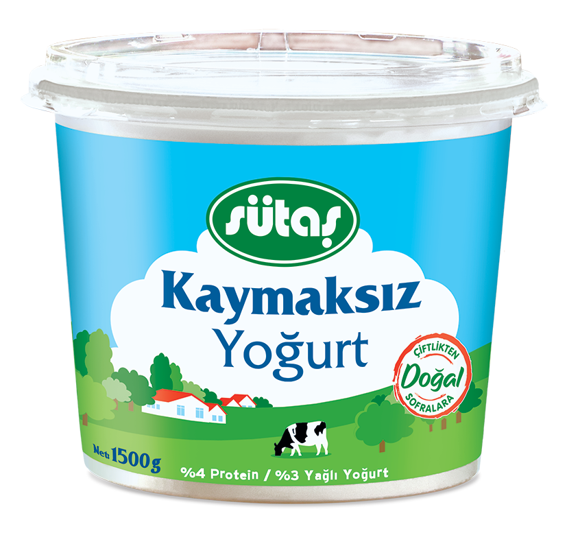 Sütaş Homojen Yoğurt 1500 Gr