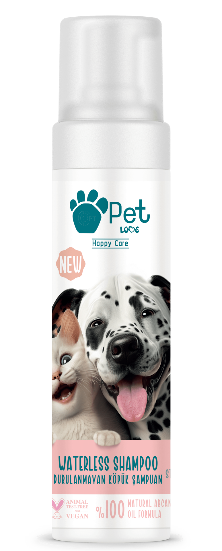 Petlove Çilek Köpük Şampuan 225 Ml