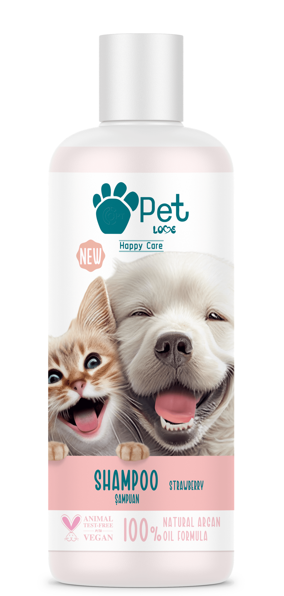 Petlove Çilek Şampuan 500 Ml