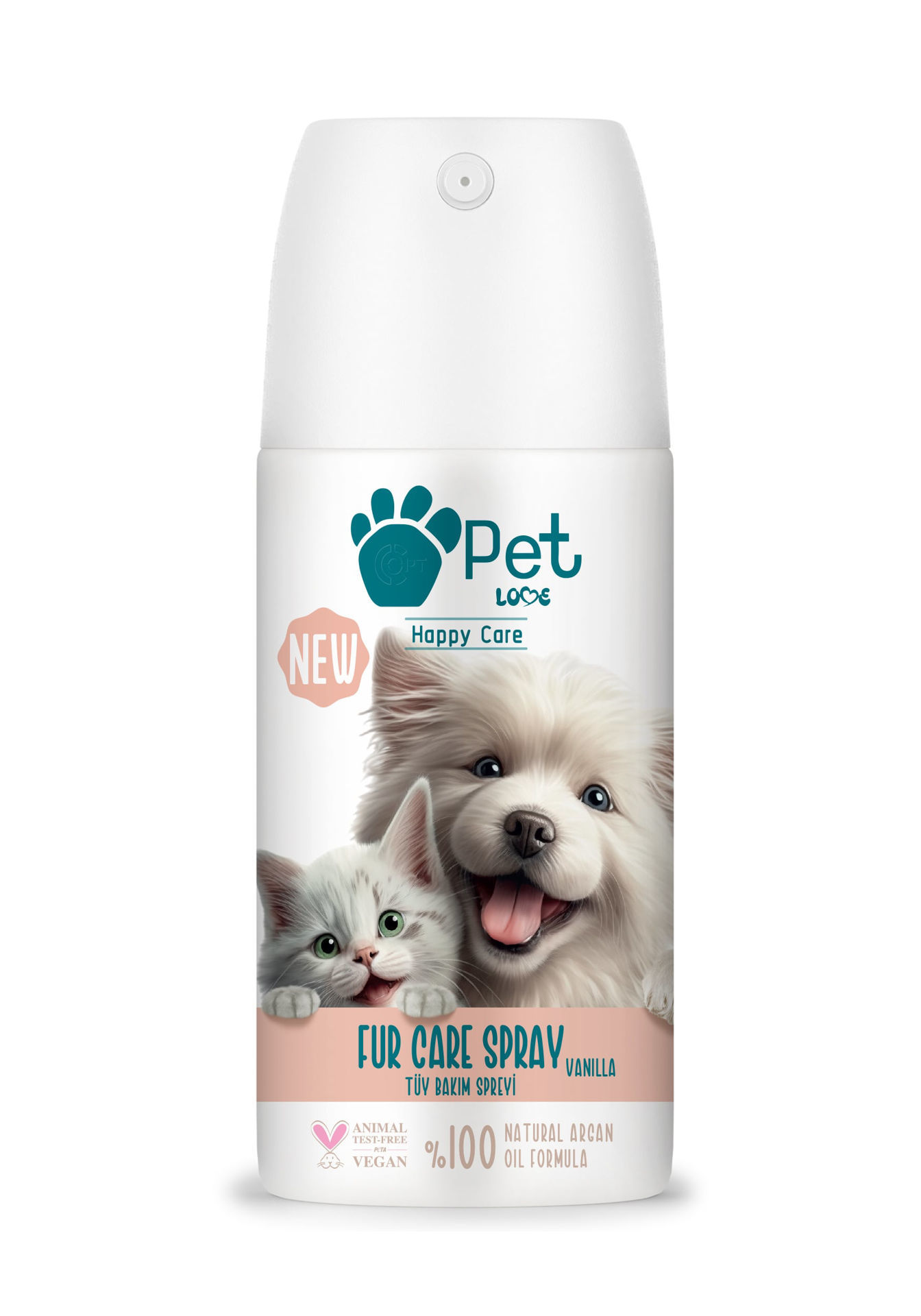 Petlove Vanilya Tüy Bakım Spreyi 150 Ml