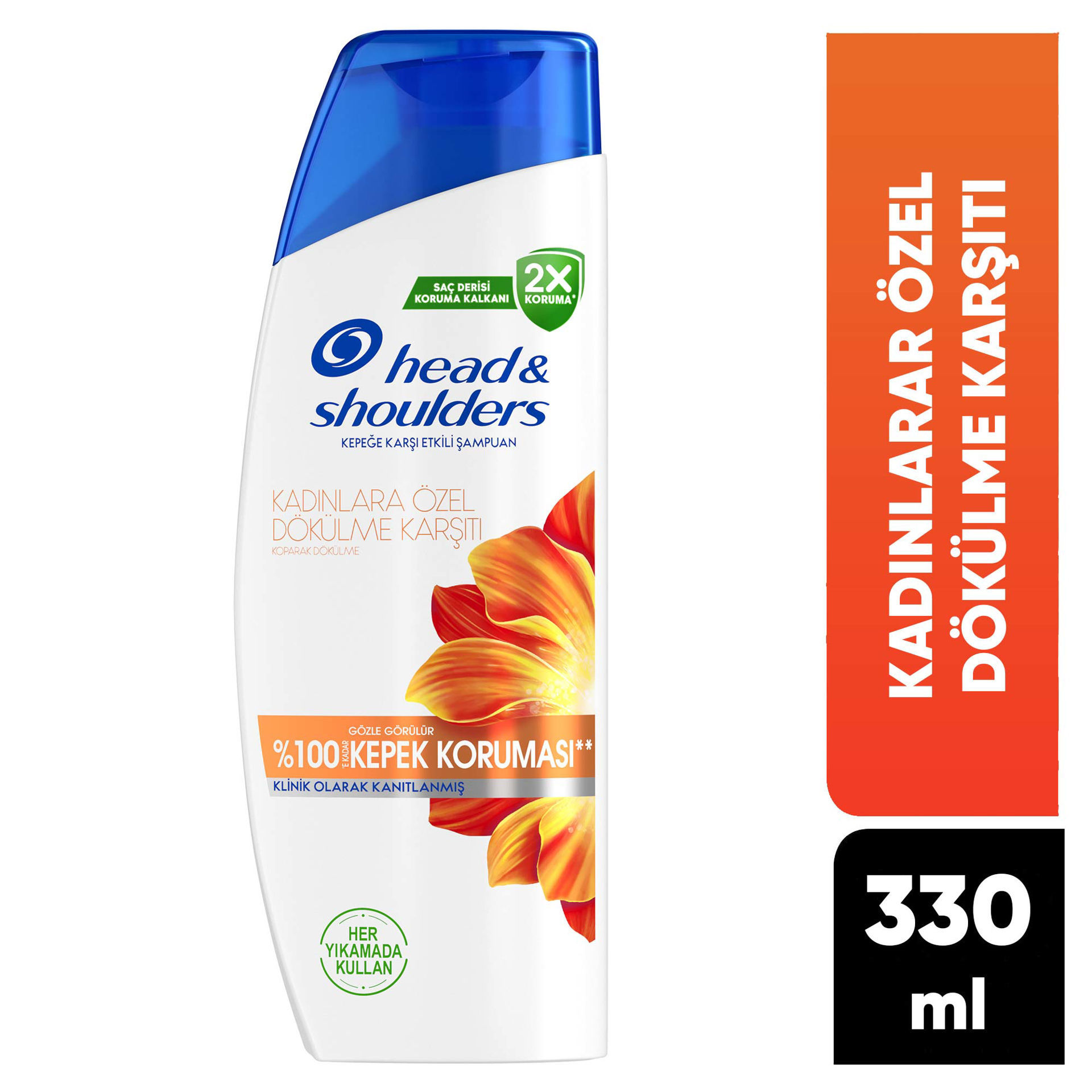 H&S Kadınlara Özel Saç Dökülmelerine Karşı Etkili 1in1 Şampuan 330 Ml