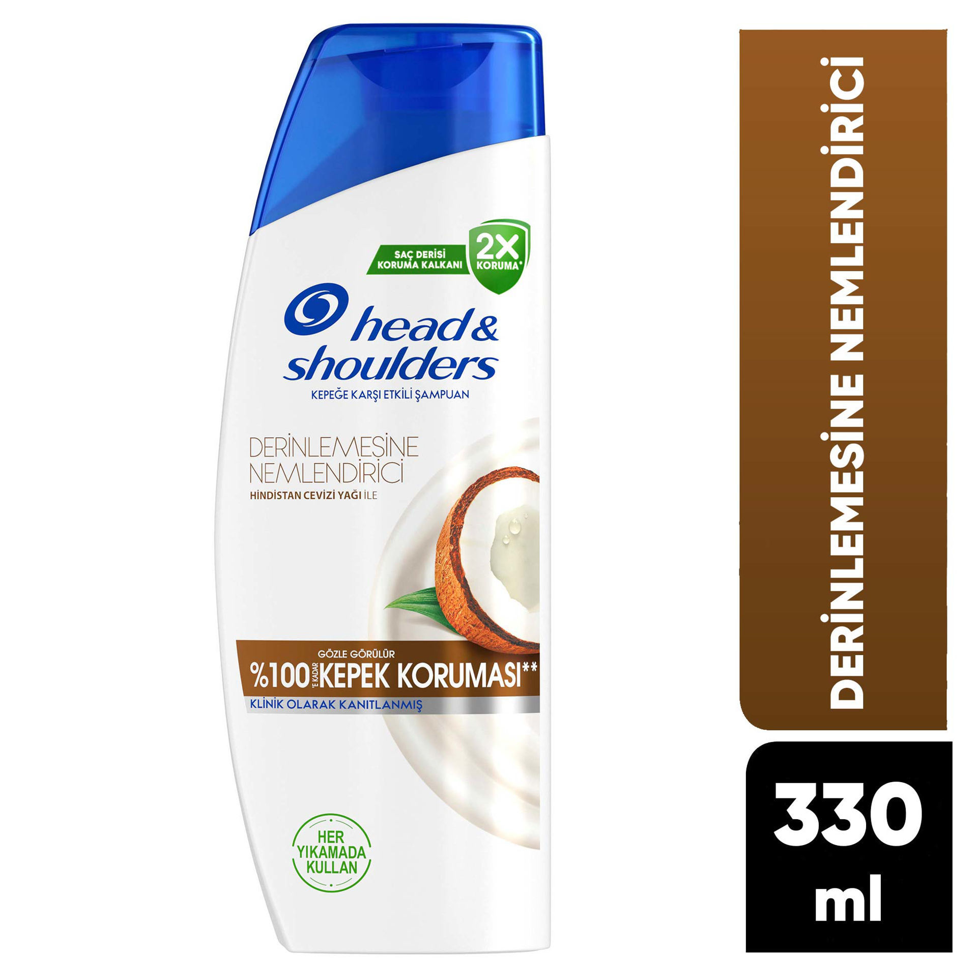 H&S Derinlemesine Nemlendirici Hindistan Cevizi 1in1 Şampuan 330 Ml