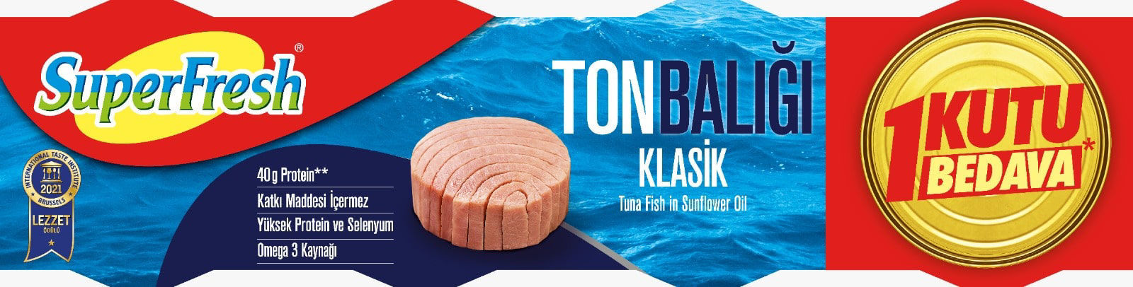 SuperFresh Klasik Ton Balığı 4*75 Gr