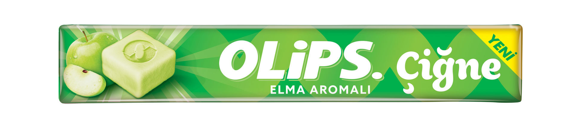 Olips Çiğne Elma Aromalı