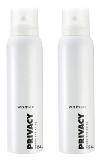 Privacy Women Deodarant 2*150 Ml