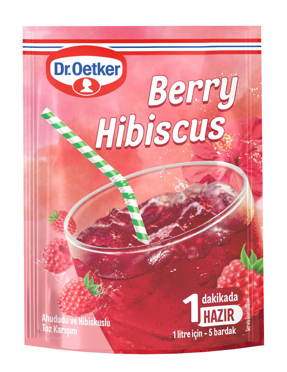 Dr.Oetker Berry Hibiscus Toz İçecek 90 Gr