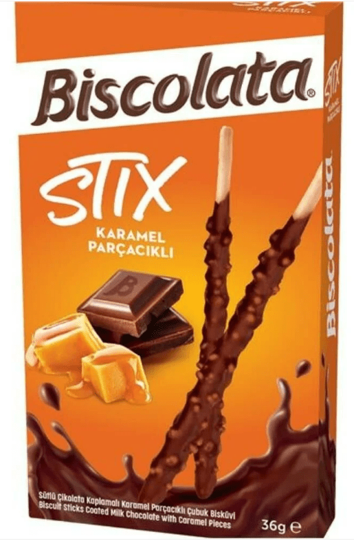 Şölen Biscolata Stıcks Karamelli
