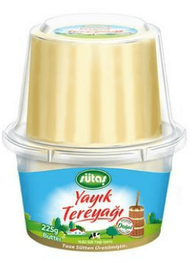 Sütaş Tereyağ Yayık 225 Gr