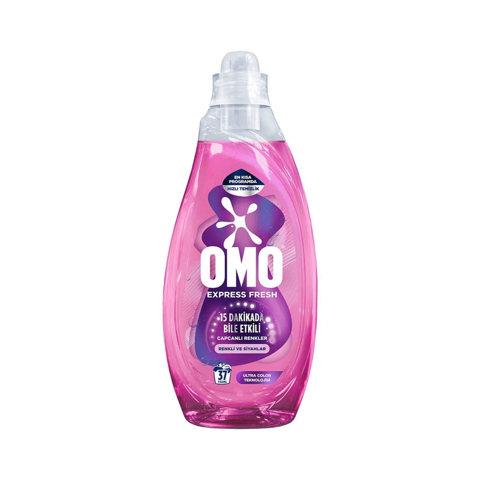 Omo Express Fresh Renkliler Ve Siyahlar Sıvı Deterjanlar
