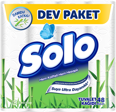 Solo Bambu Tuvalet Kağıdı 48'li