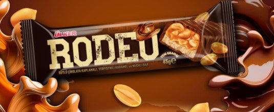 Rodeo Yerfısıklı Çikolatalı Bar