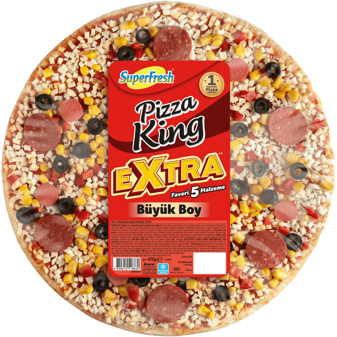 Super Fresh Pizza King XL Karışık 475Gr