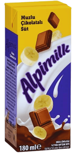 Alpimilik Muzlu Çikolatalı Süt 180Ml