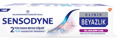 Sensodyne Klinik Beyazlık Diş Macunu 75Ml