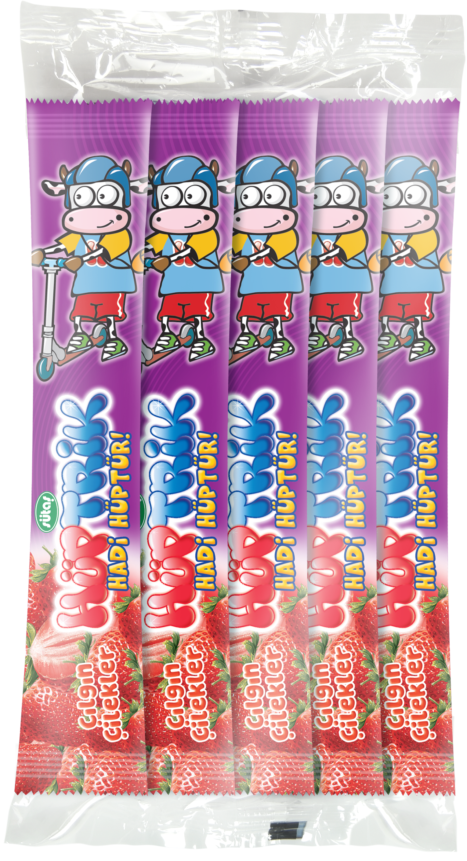 Sütaş Hüptrik Çilekli 5*30 Gr