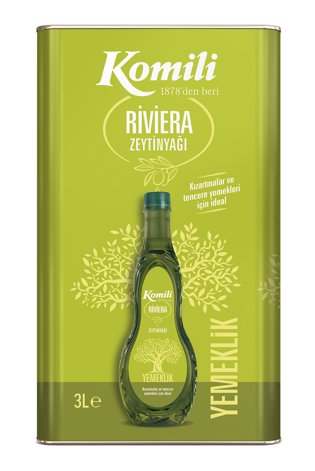 Komili Riviera Zeytinyağı 3 Lt