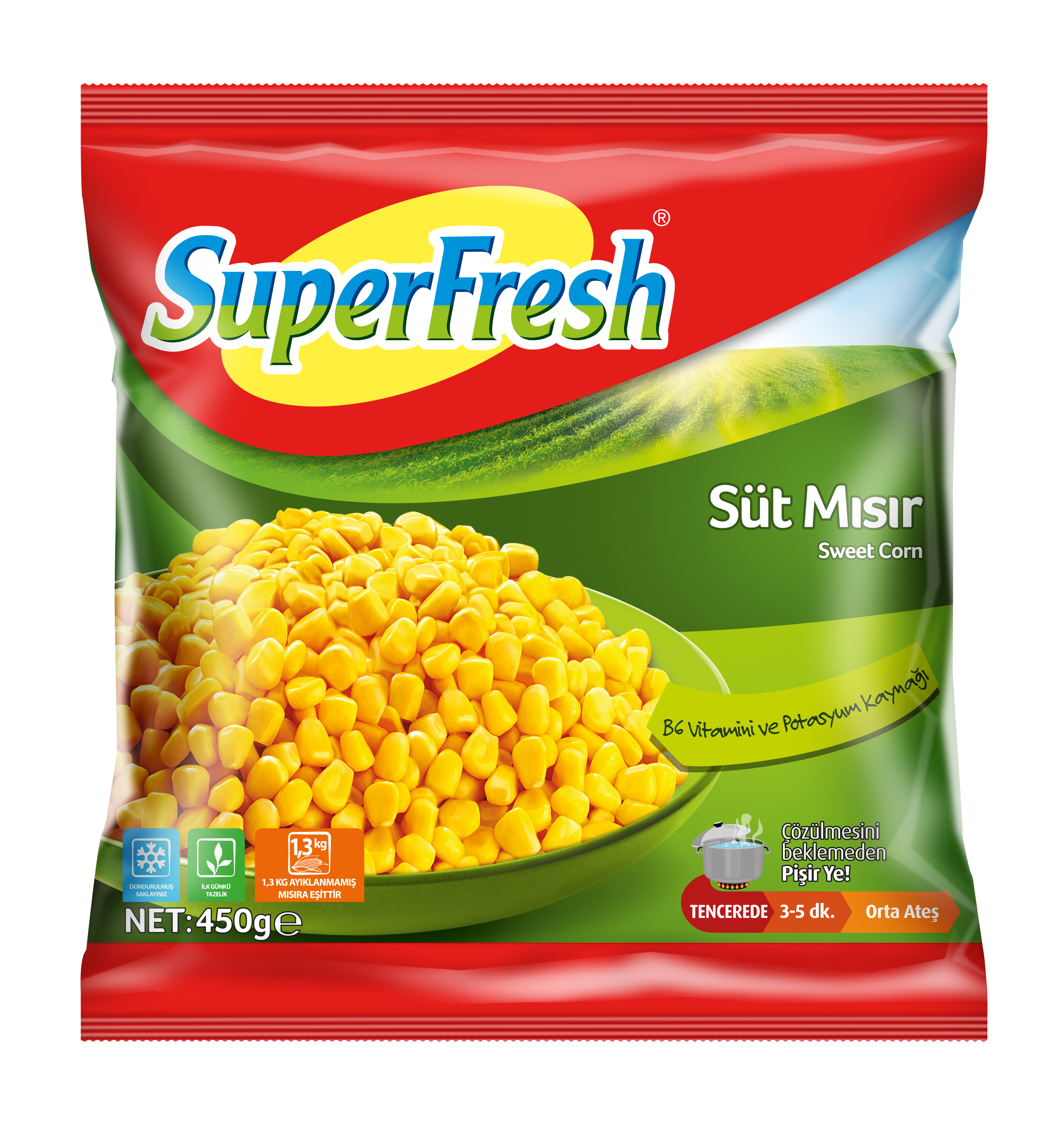 Superfresh Mısır 450 Gr