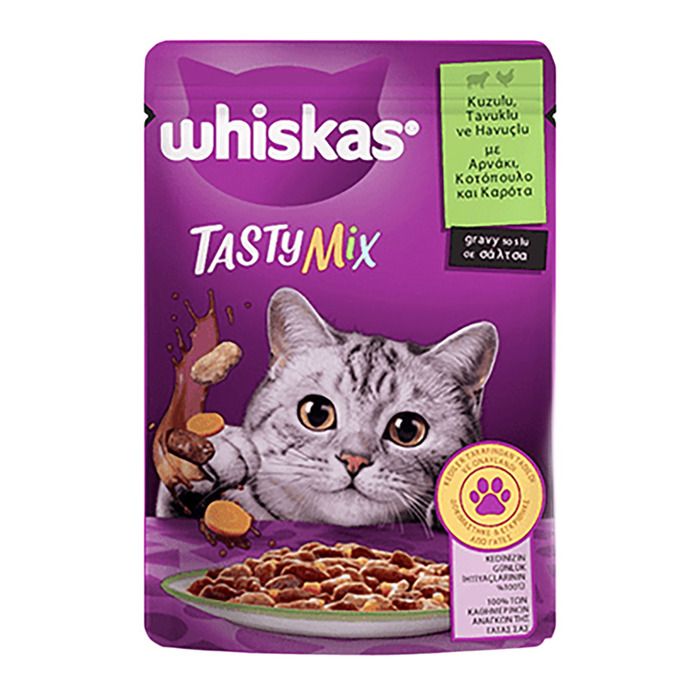  Wıskas Kuzulu-Tavşan Yaş Mama 85 Gr