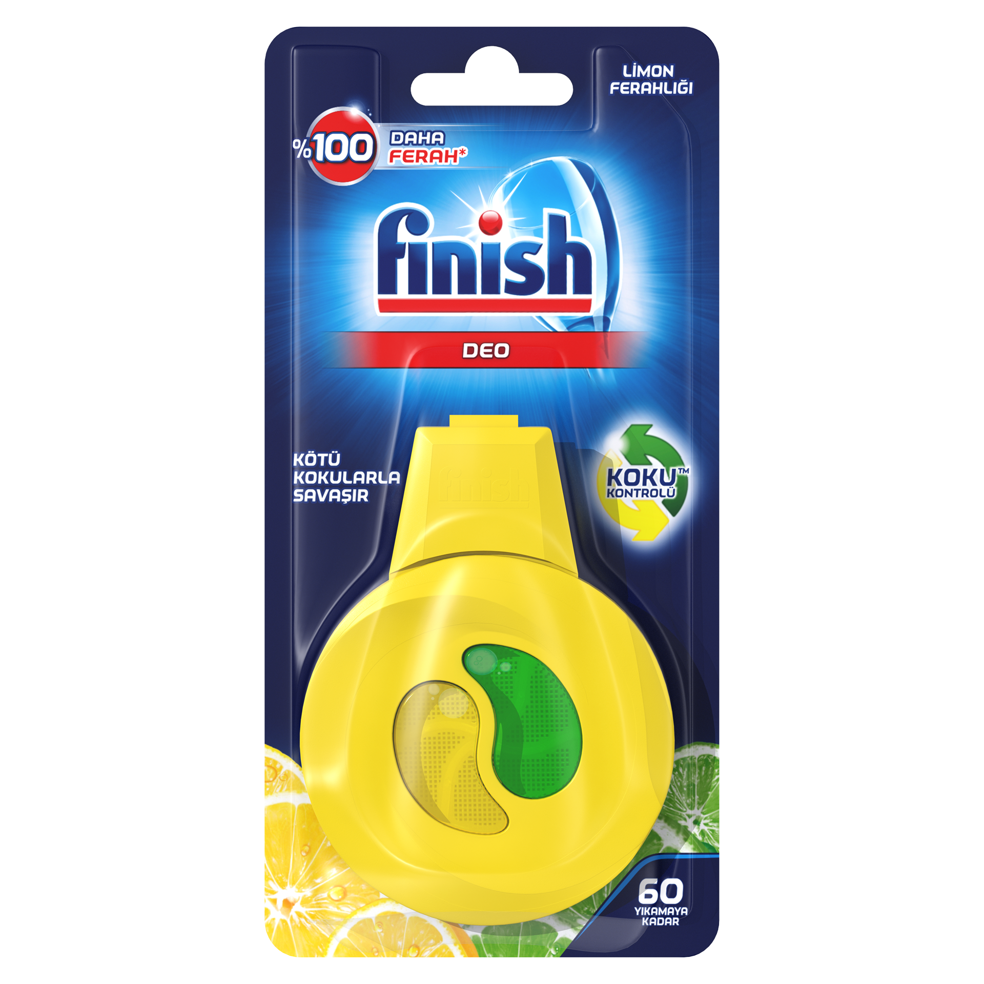 Finish Deo Limon Kokulu Bulaşık Makinesi Koku Giderici