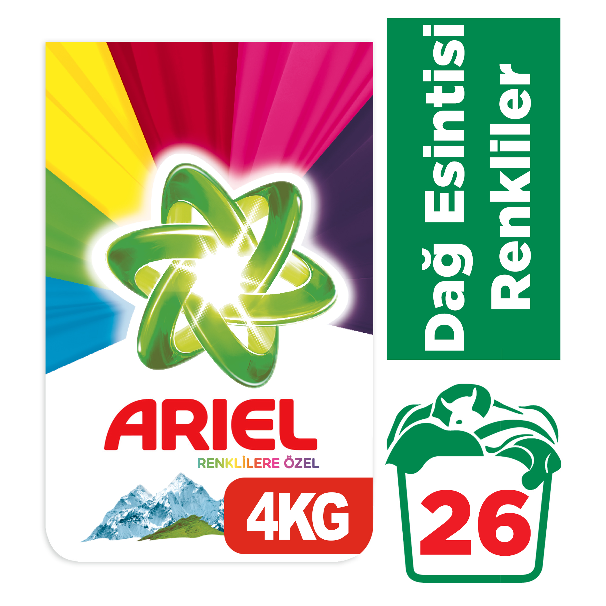 Ariel Beyazlar Dağ Esintisi 4 Kg