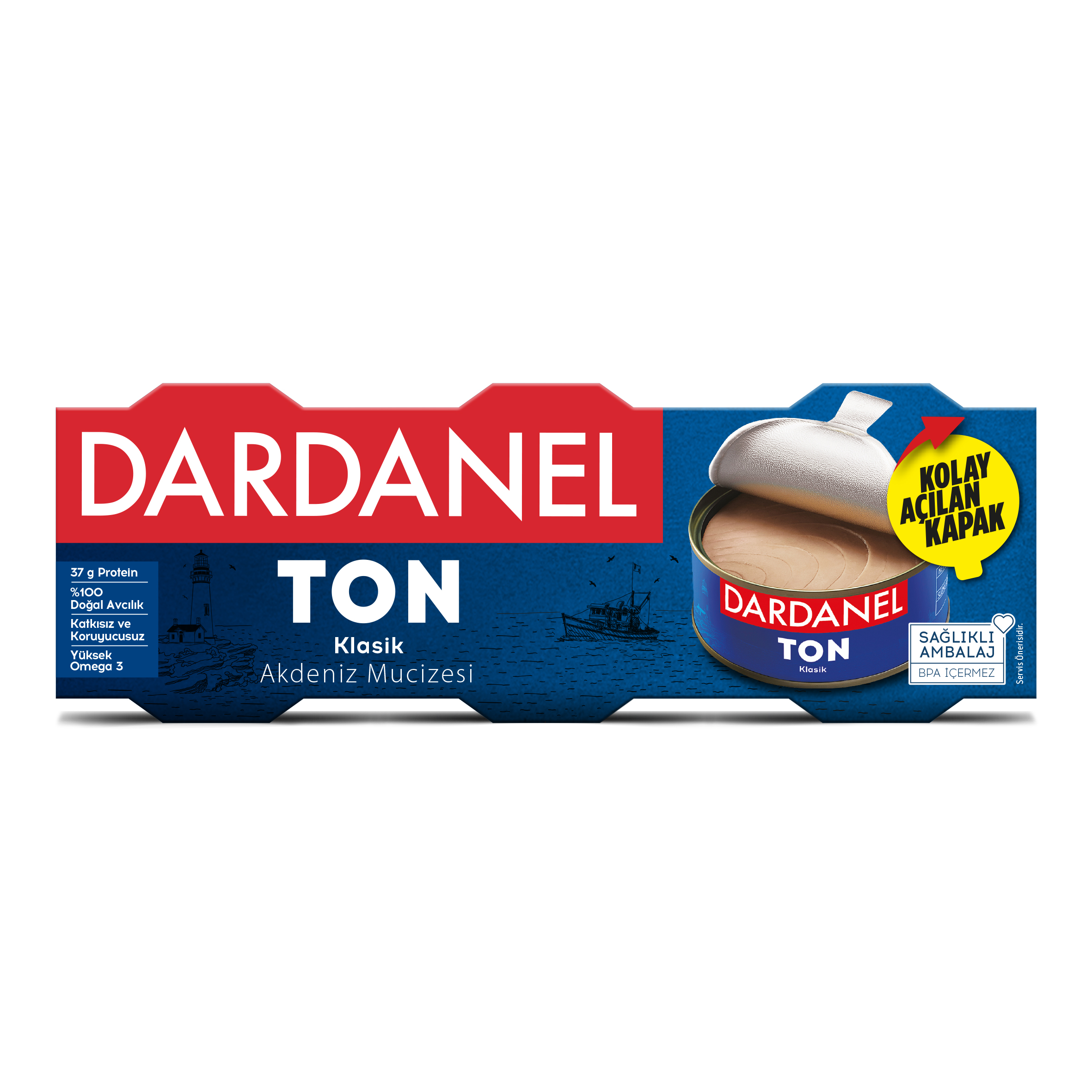 Dardanel Ton Balığı 3*75 Gr