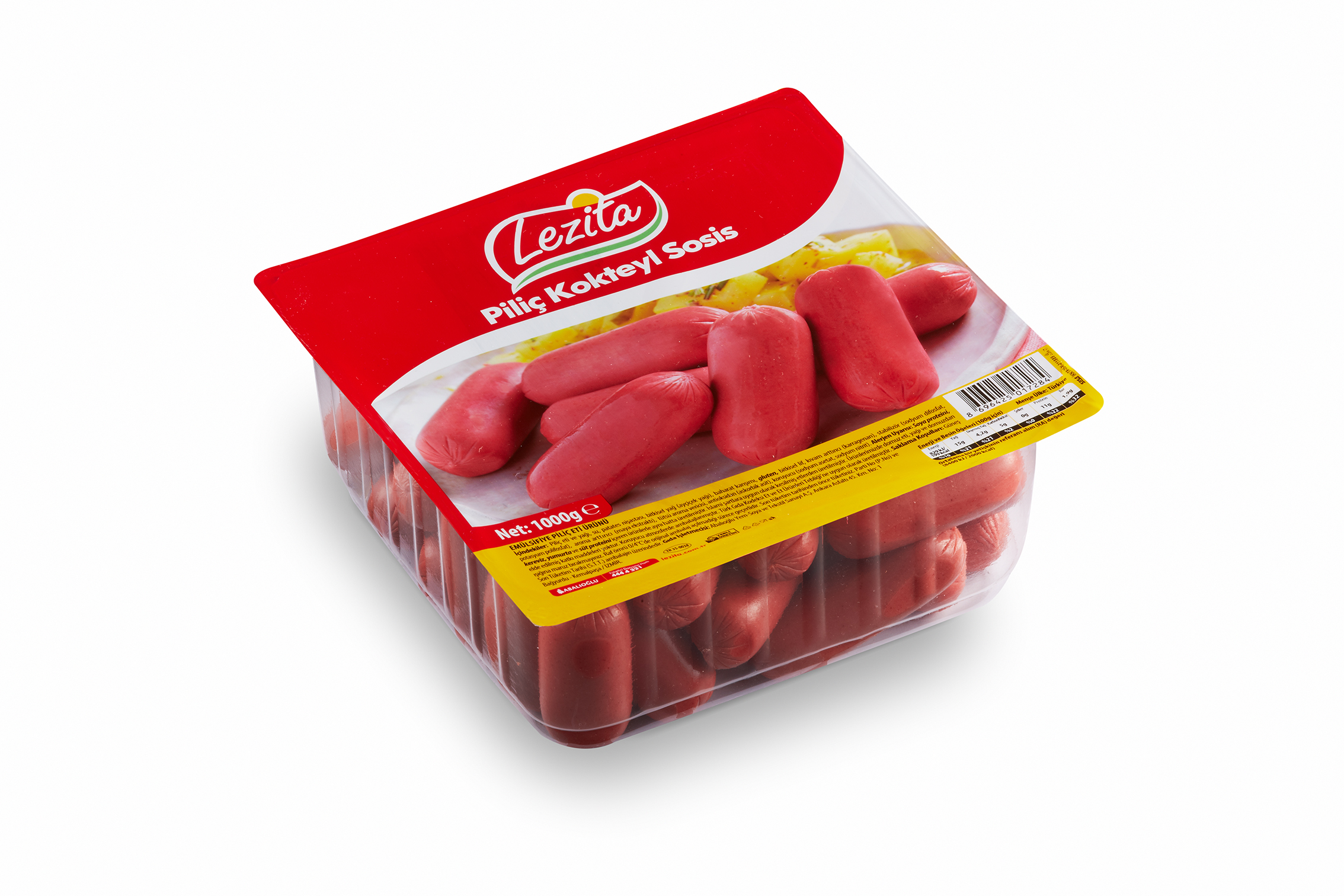 Lezita Kokteyl Sosis - 1 Kg.