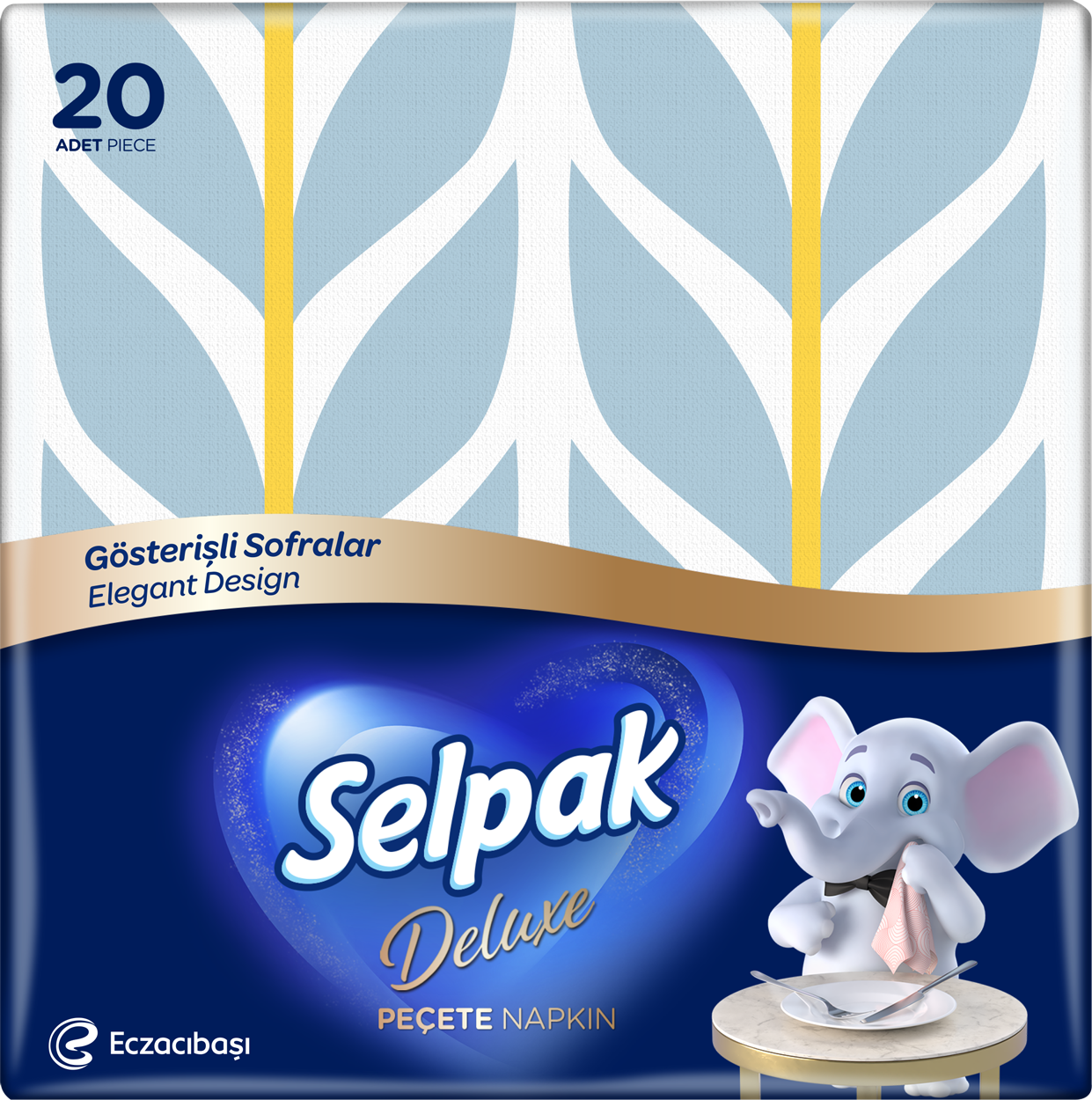 Selpak Collection Desenli Peçete 20'li