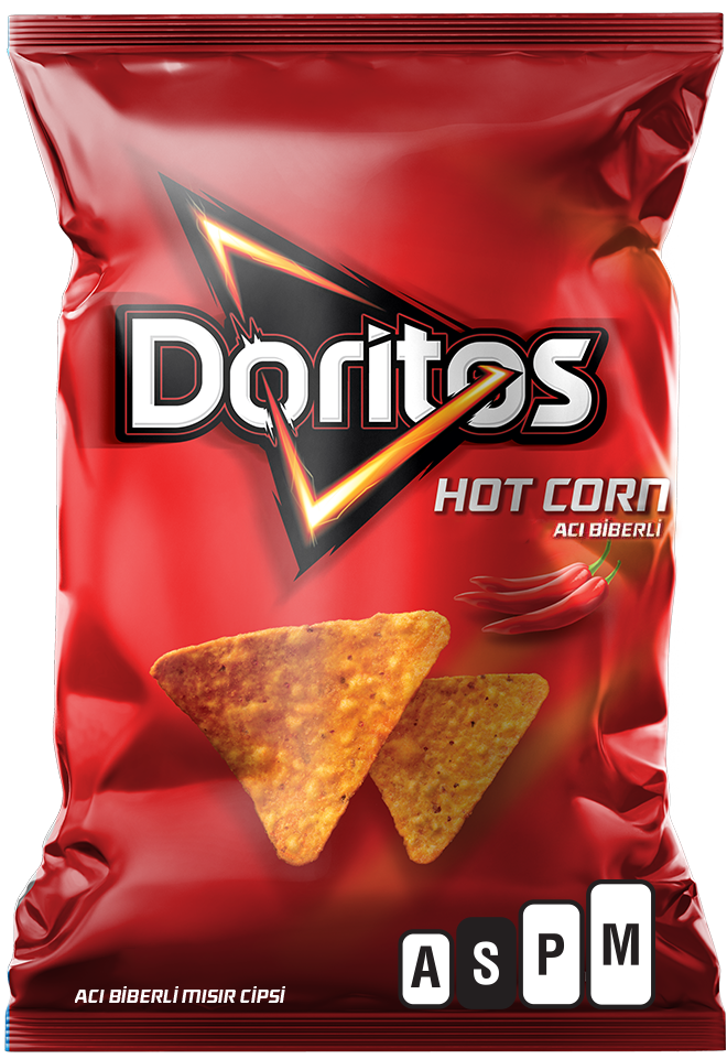 Doritos Hot Corn Acı Biberli Mısır Cipsi 113 Gr