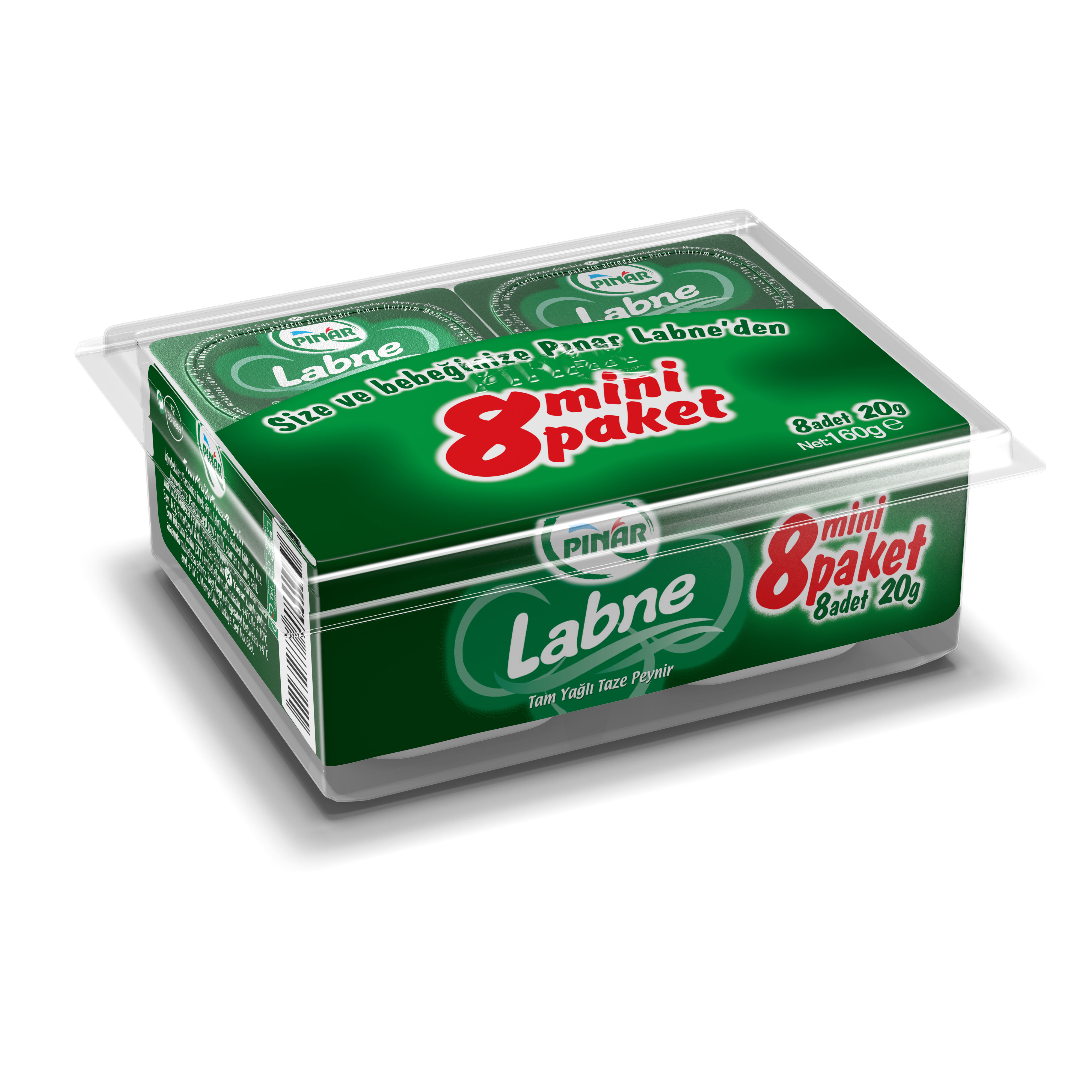 Pınar Labne Peynir 8*160 Gr